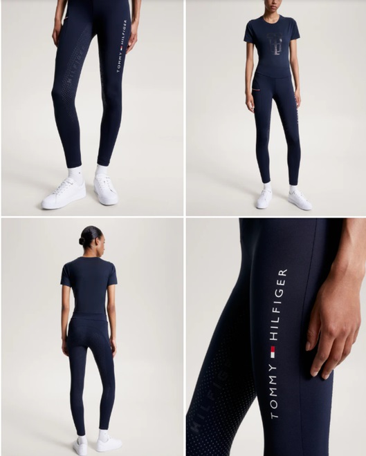 LEGGINGS TOMMY HILFIGER ELMIRA FULL GRIP Pantaloni Donna 